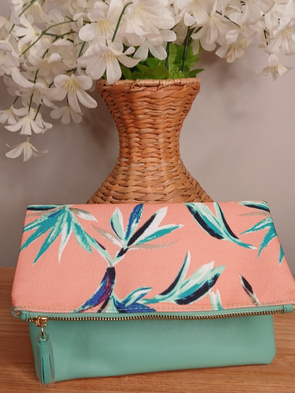 Rachel Pally Reversible Clutch Bag – New Without Tags